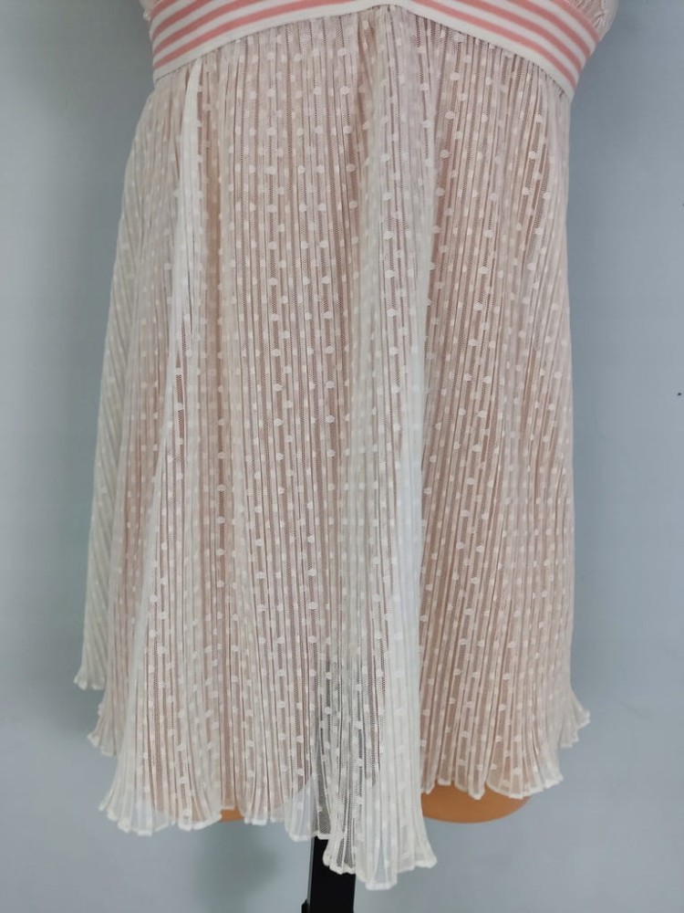 Boux Avenue koszulka nocna babydoll XXL 44 haft tiul romantyczna halka nowa
